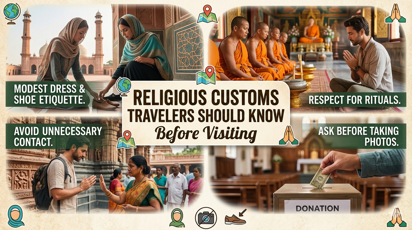 Religious Customs Travelers Should Know Before Visiting