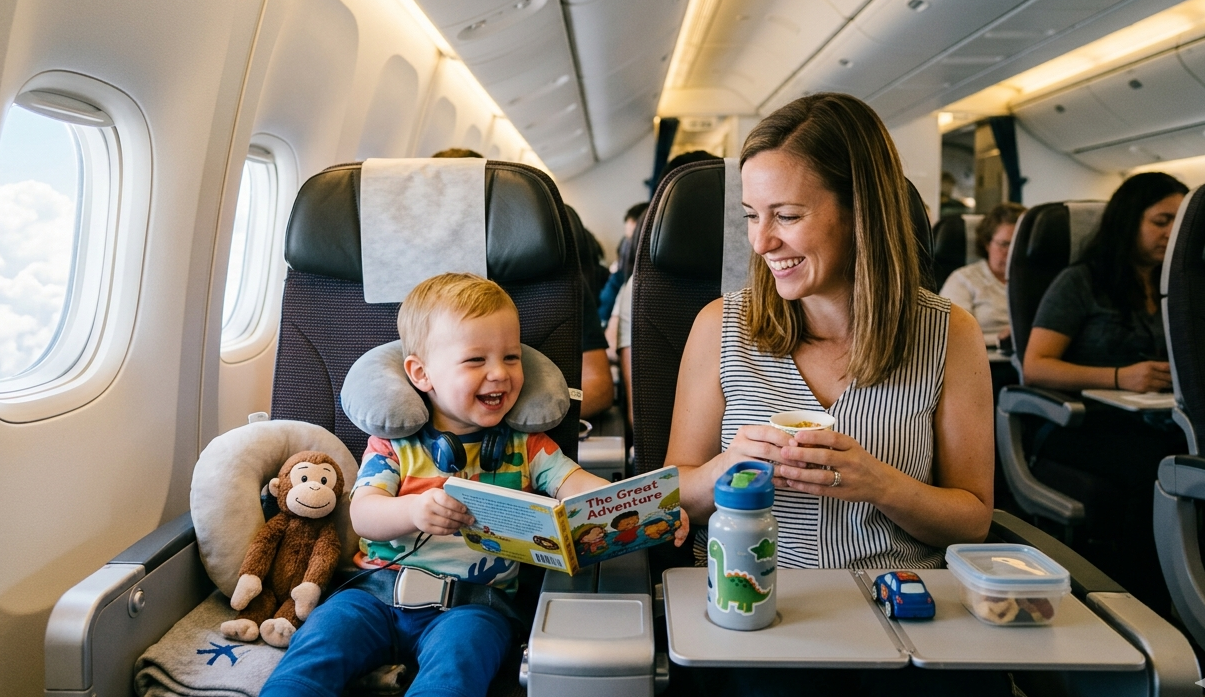 How to Travel with Toddlers on Long Flights