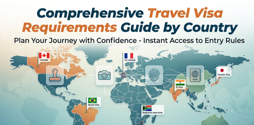 Comprehensive Travel Visa Requirements Guide by Country