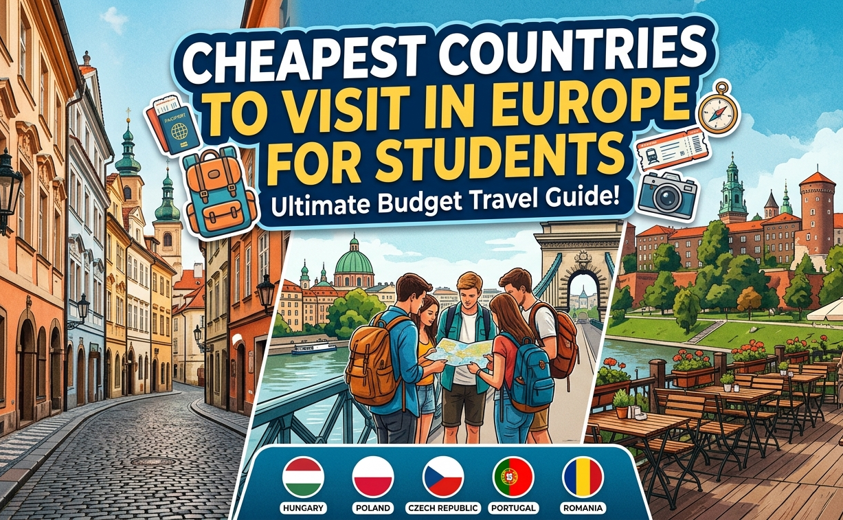Cheapest Countries to Visit in Europe for Students
